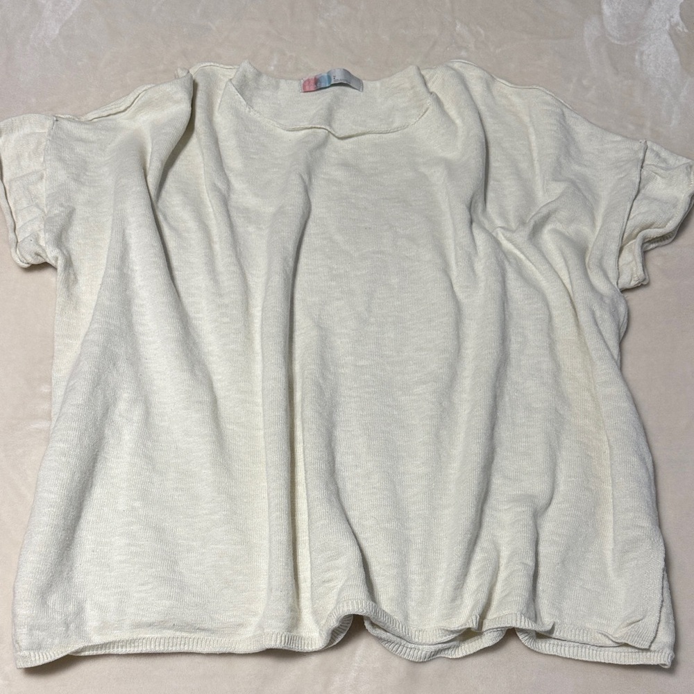 Free People Winnie sweater tee